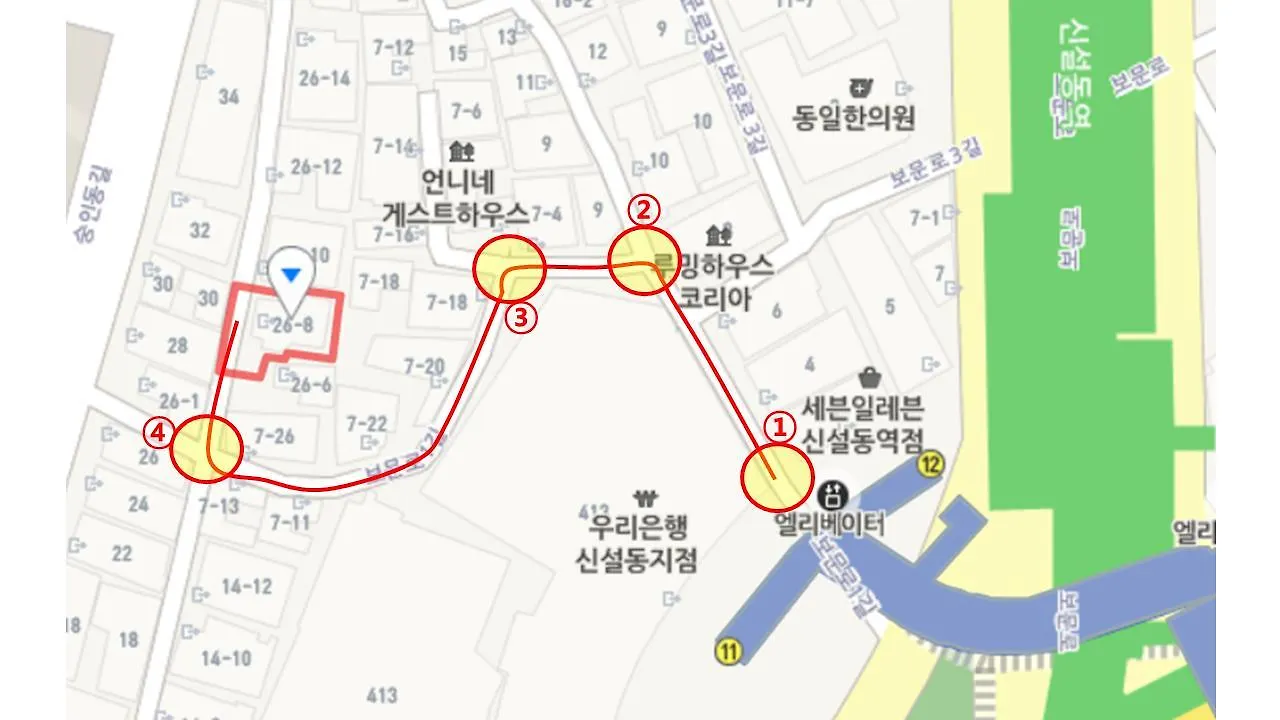 Апартаменты Kim'S Family House Сеул 0*,  Южная Корея